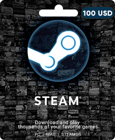 Steam Gift Card USD 100 - Instant Delivery BAHRAIN GIFT CARD Gamers Point 41.000