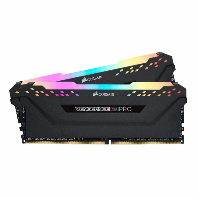 Corsair Vengeance RGB PRO 16GB (8GBx2) DDR4 RAM-3600MHZ RAM Gamers Point 39.000