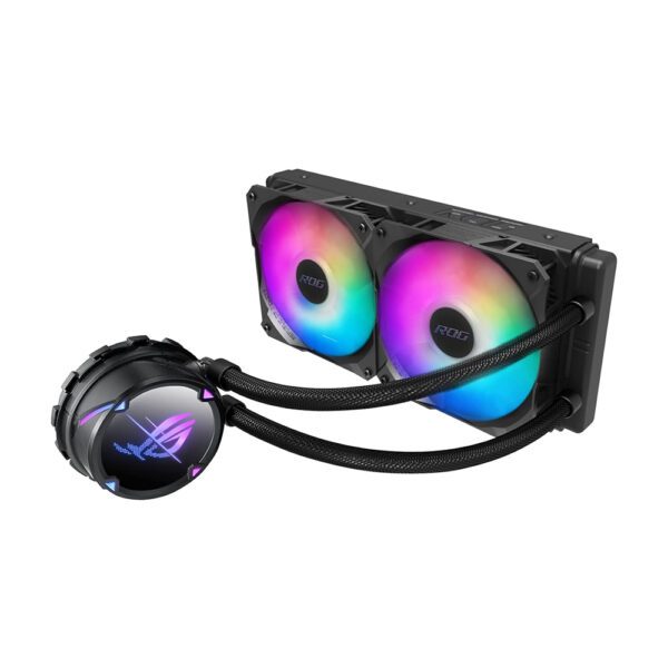 ASUS ROG Strix LC II 240mm ARGB Liquid CPU Cooler - Black - GPC Water Cooler Gamers Point 69.000