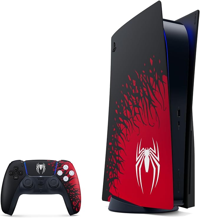 PlayStation 5 Standard Edition Disc Console with Marvel's Spiderman 2 Voucher Gamers Point 279.000
