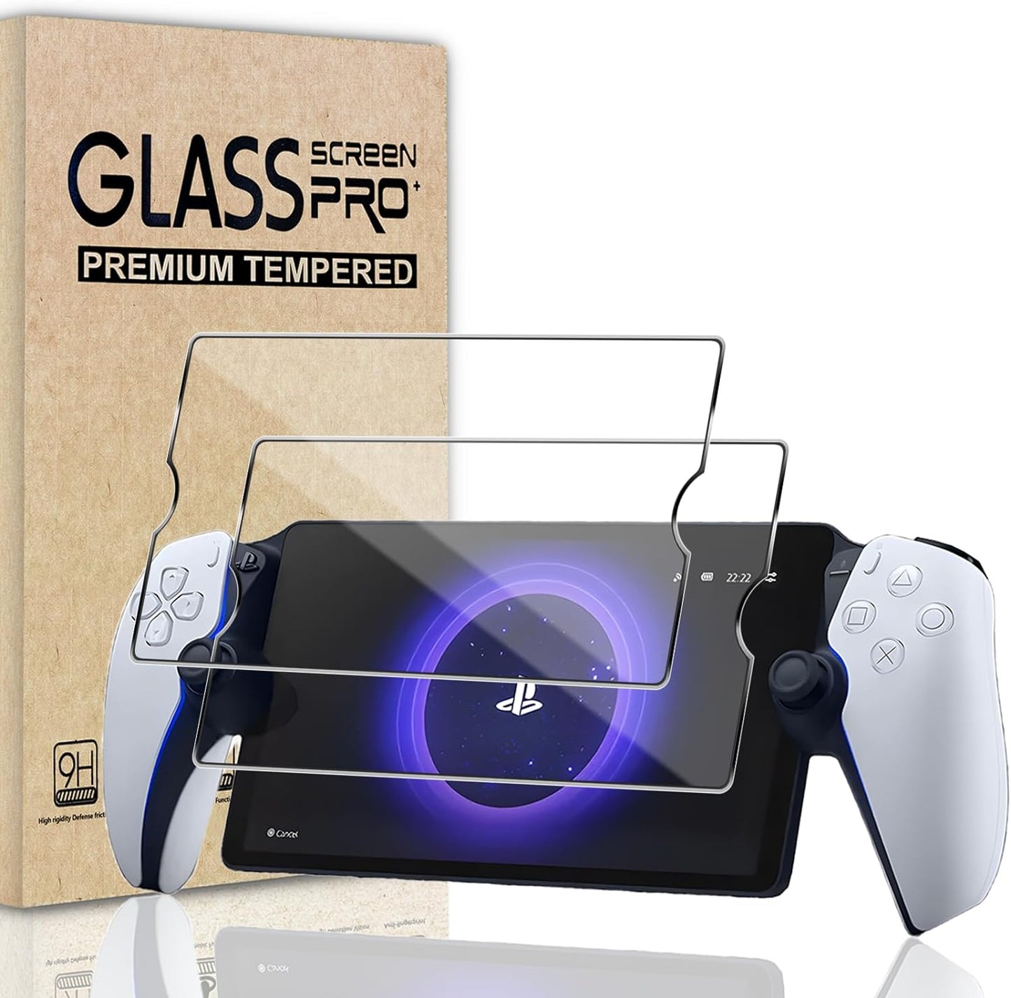 Screen Protector for PlayStation Portal Remote Player 8 inch, Tempered Glass glass Gamers Point 8.000