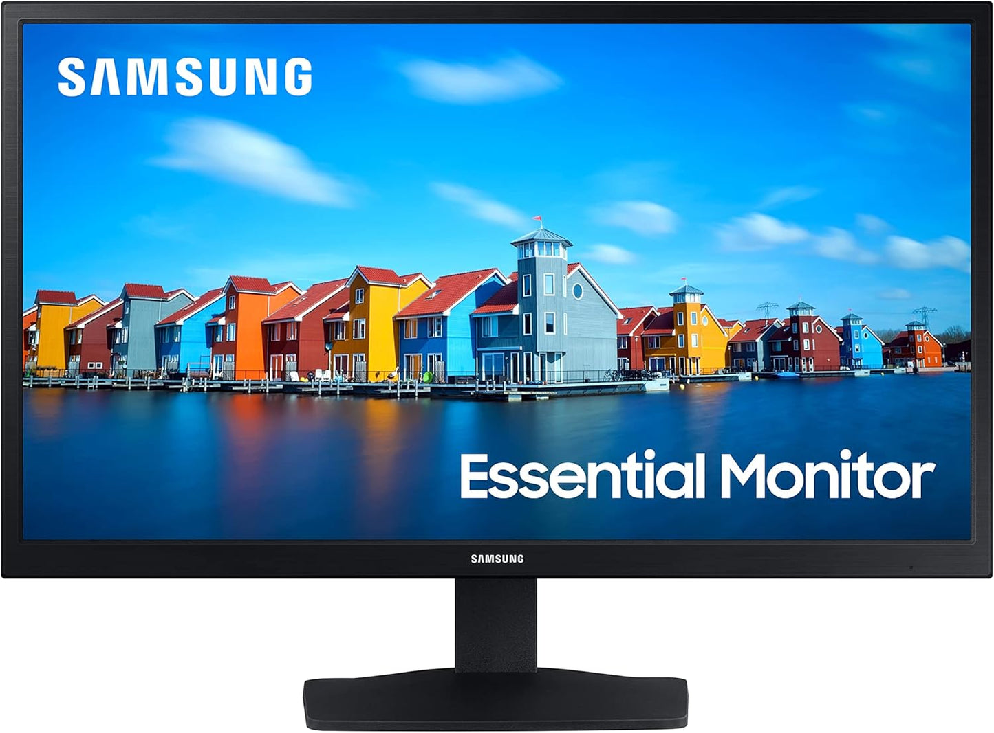 SAMSUNG S33A Series 24-Inch FHD 1080p Computer Monitor, HDMI, VA Panel, Wideview Screen, Eye Saver & Game Mode (LS24A336NHNXZA), Black Monitors Gamers Point 35.000