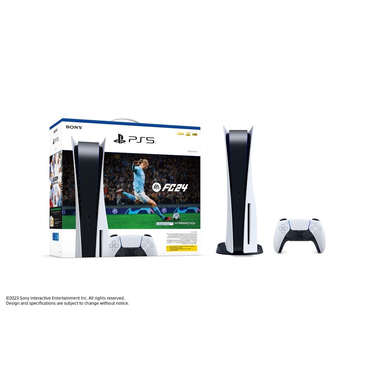 Sony Playstation 5 PS5 Standard Disc Edition 825GB +EA FC 24 Game playsatation Gamers Point 259.000