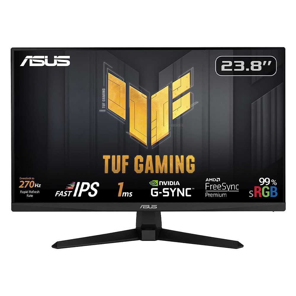 ASUS TUF VG249QM1A 24” 24inch Full HD, Fast IPS, 270Hz Flat Gaming Monitor - Now Buy From Gamers Point Store Arad With Best Discounted Price Call Us Now +973-36820393 Delivery available to all bahrain Full HD Gamers Point 135.000