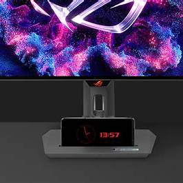 ASUS ROG Strix OLED XG27AQDMG 27" 240Hz QHD Gaming Monitor | شاشة ألعاب أسوس روج ستريكس OLED XG27AQDMG 27 بوصة 240Hz Asus Monitor Gamers Point