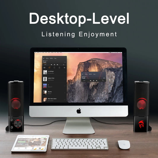 Portable Speaker Portable Speaker | Surround Sound Speakers Pc - Gs550 Aux 3.5mm - bahrain Redragon Speakers Gamers Point