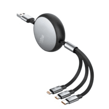 Sendem M20S 3 in 1 Fast Charge Data Cable 100W Gamers Point Accessory Gamers Point