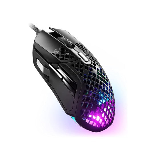 SteelSeries Aerox 5 - Lightweight Gaming Mouse - 18000 CPI -- TrueMove Air Optical Sensor - Ultra-lightweight Water Resistant Design - Universal USB-C Connectivity SteelSeries MOUSE Gamers Point