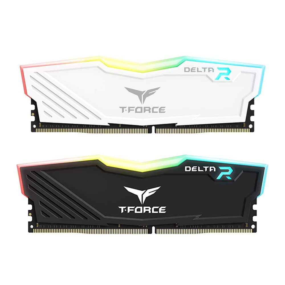 TEAMGROUP T-Force Delta RGB DDR4 Memory 32GB (2×16GB) 3200/3600MHz RGB