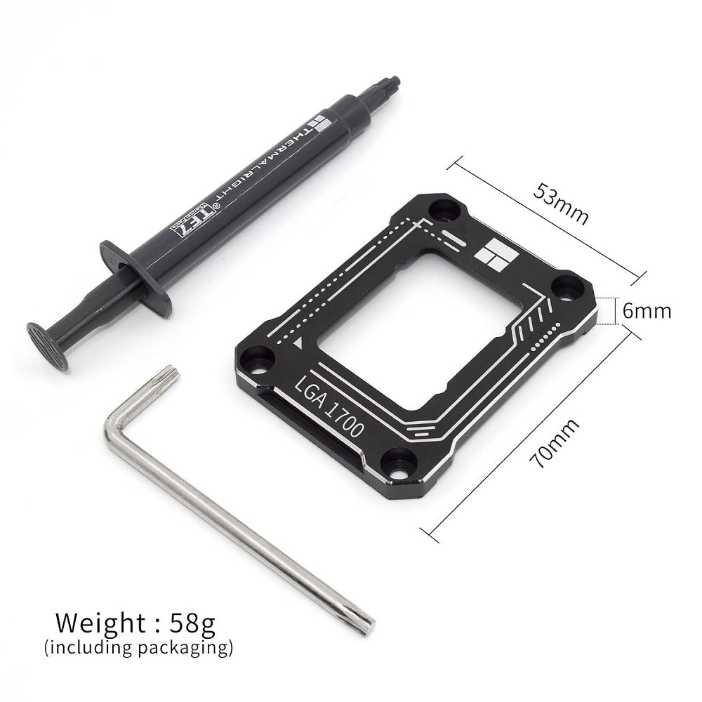 Thermalright CPU Contact Correction Frame Bracket & Thermal Paste Kit for LGA 1700 (12,13,14 Gen CPUs) Thermalright Accessories Gamers Point