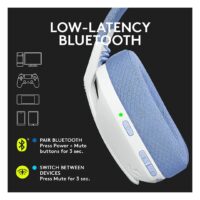 Logitech G435 LIGHTSPEED and Bluetooth Wireless Gaming Headset - GPC Headset Gamers Point 45.000