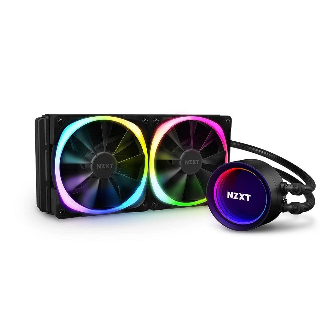 NZXT Kraken X53 240mm Liquid Cooler RGB Version - Black - GPC Water Cooler Gamers Point 78.000