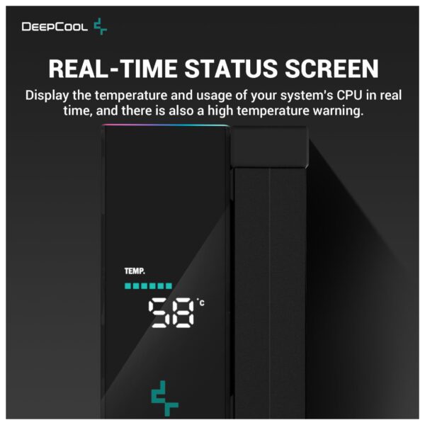 Deepcool AK400 Digital Air Cooler - GPC Air Cooler Gamers Point 25.000
