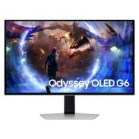 SAMSUNG Odyssey OLED G6 27" QHD OLED Display, 360Hz Refresh Rate, 0.03ms Response Time Silver Gaming Monitor | LS27DG602SMXUE - Now Buy From Gamers Point Store Arad With Best Discounted Price Call Us Now +973-36820393 Delivery available to all bahrain QHD (2K) Gamers Point 499.000