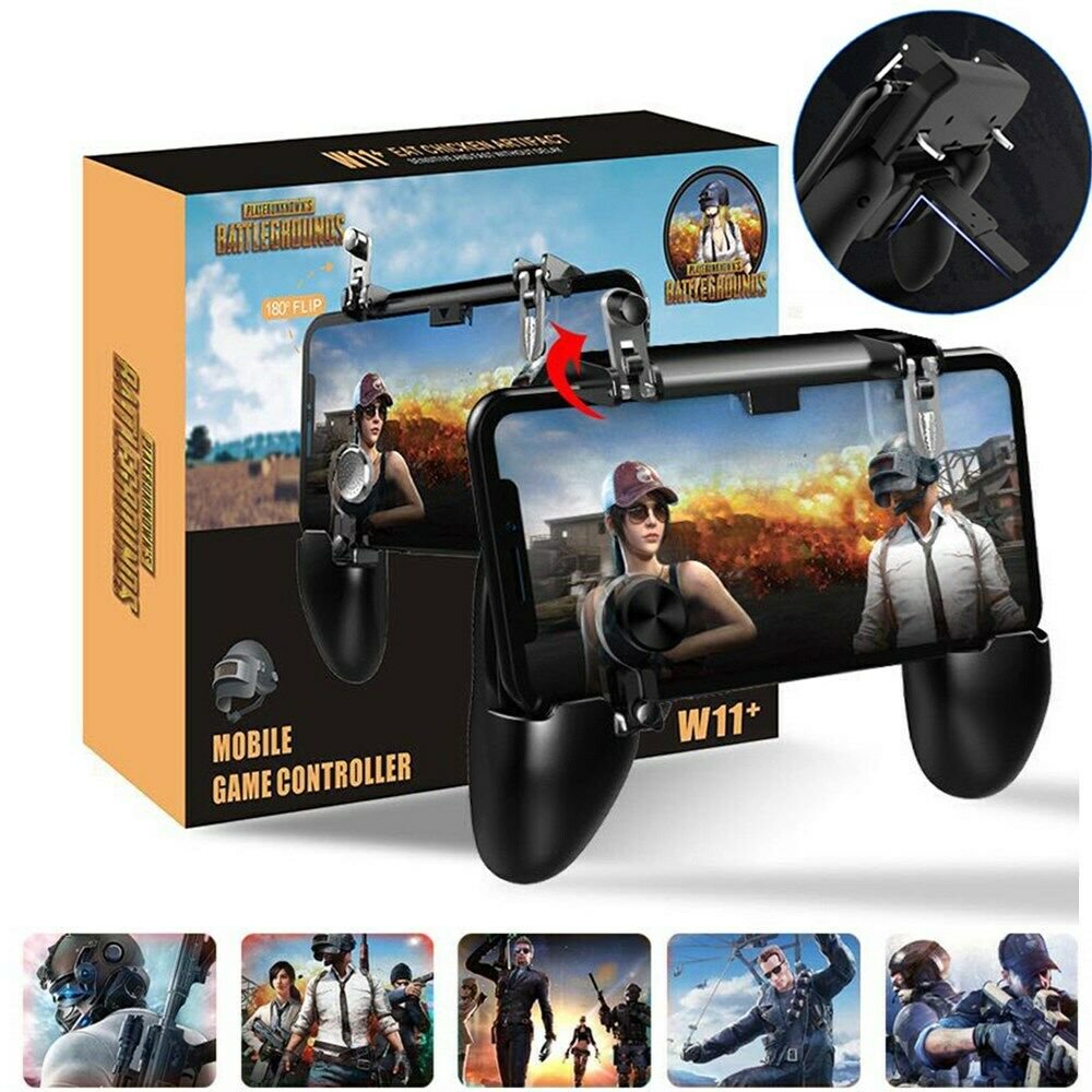 PUBG/Fortnite/Rules of Survival Support Buttons L1R1 Trigger Android and iOS W11+ daraz Gadgets Gamers Point