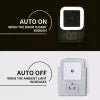 Sensor LED Night Light For Room With Smart Auto ON / Off Led Lamp Kids Bulb Bedroom Cabinet Bathroom Hallway Stairways Or Any Dark Soft Brightness Mini Square Control Energy Saving Sleeping Kid's Corridor Bedrooms Stairs Dusk To Dawn Backlight Night Lights Gamers Point 5.000
