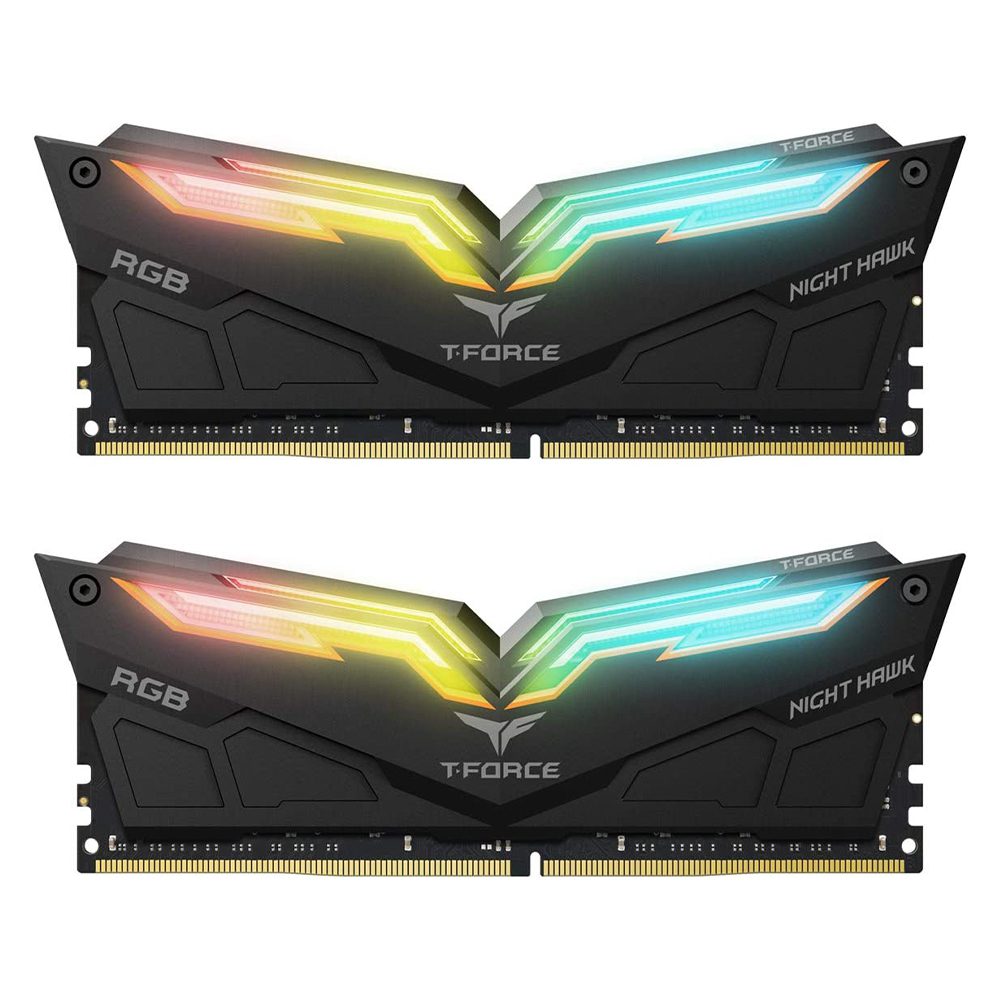 TEAMGROUP T-Force Night Hawk RGB 32GB (16GBx2) RAM-BLACK RAM Gamers Point 78.000