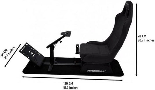 Simulator Racing Seat Gaming Chair - Red BAHRIAN GP Chair Gamers Point