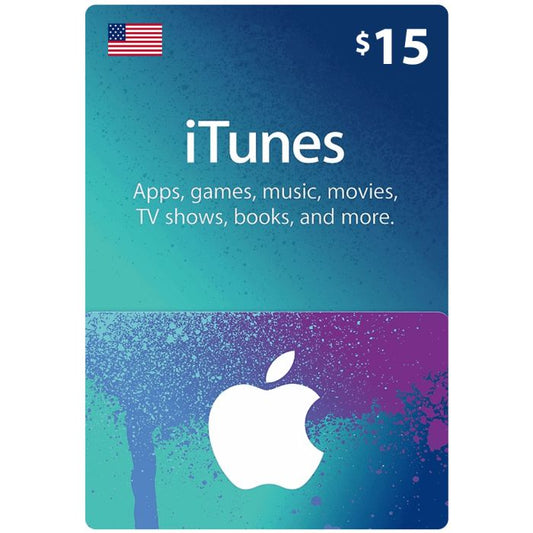 iTunes Gift Card $15 (US) - Instant Delivery-BAHRAIN GIFT CARD Gamers Point 8.500