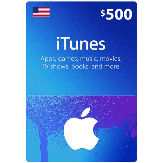 iTunes Gift Card $500 (US) - Instant Delivery-BAHRAIN GIFT CARD Gamers Point 270.000