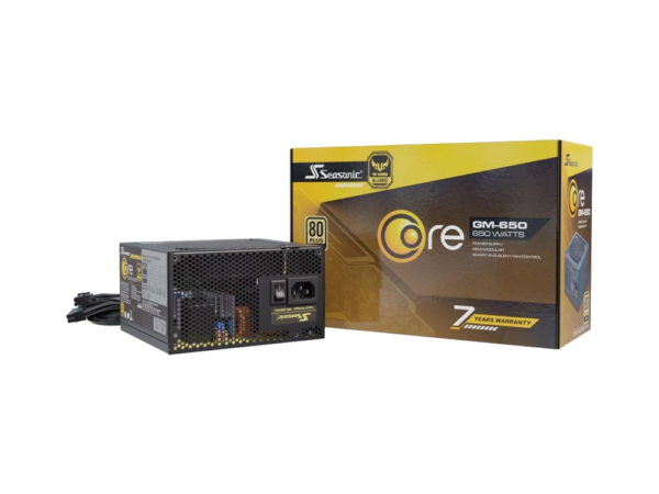 Seasonic CORE GC-650, Gold - GPH Power Supplies Gamers Point 57.000