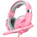 K2 Pink  PROFESSIONAL Gaming Headset RUNMUS HEADSET  Gamers Point