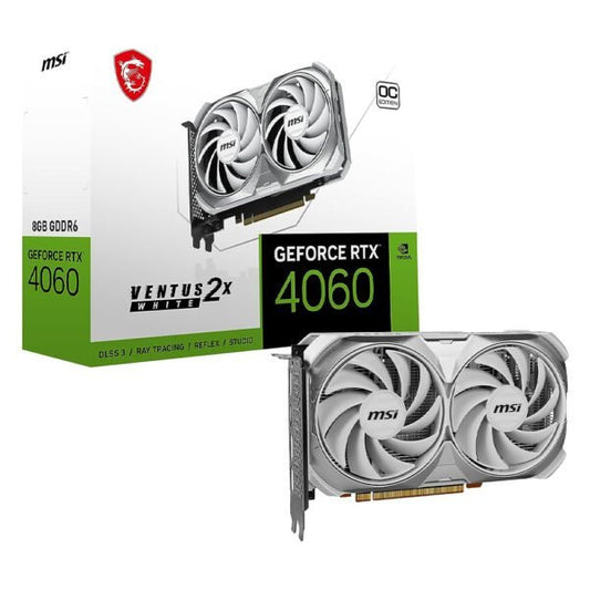 MSI RTX 4060 Ventus 2X Black 8G OC: Best Budget GPU in Bahrain MSI Graphics Card (GPU)  Gamers Point