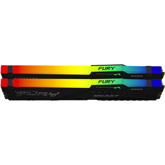 Kingston FURY Beast RGB DDR5 — 32GB (2×16GB) 5200/5600/6000 MT/s