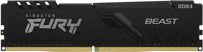 Kingston FURY Beast 8GB 3200MHz DDR4 CL16 Desktop RAM | رام كينغستون فيوري بيست 8GB DDR4 3200MHz CL16