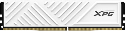 XPG GAMMIX D35 16GB (2x8GB) DDR4 3200MHz CL16 White Desktop RAM Kit | رام XPG GAMMIX D35 16GB (2x8GB) DDR4 3200MHz CL16 بمشتت أبيض للكمبيوتر المكتبي