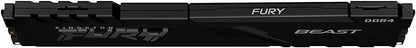 Kingston FURY Beast 8GB 3200MHz DDR4 CL16 Desktop RAM | رام كينغستون فيوري بيست 8GB DDR4 3200MHz CL16