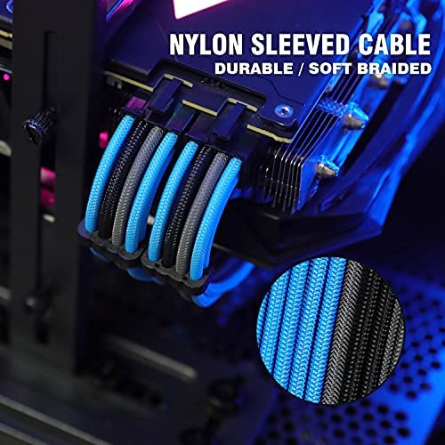 FormulaMod Premium Sleeved PSU Extension Kit 24P 8P 4+4P