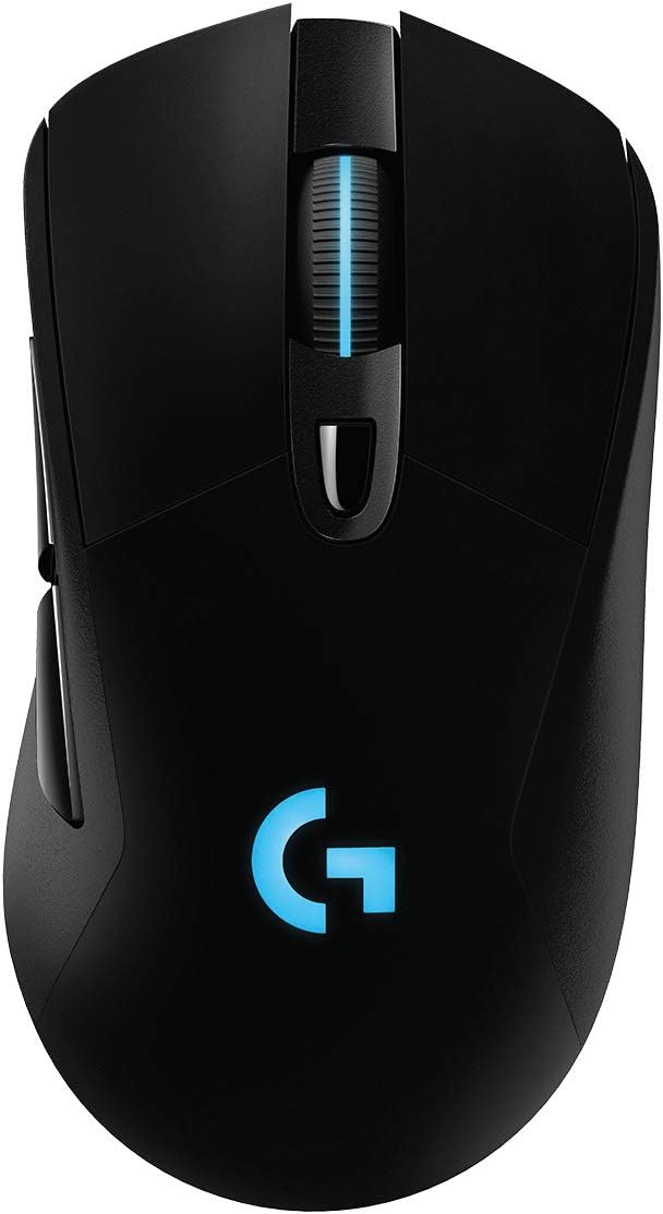 Logitech G703 LIGHTSPEED Wireless Gaming Mouse (910-005094) – Black Gamers Point Bahrain