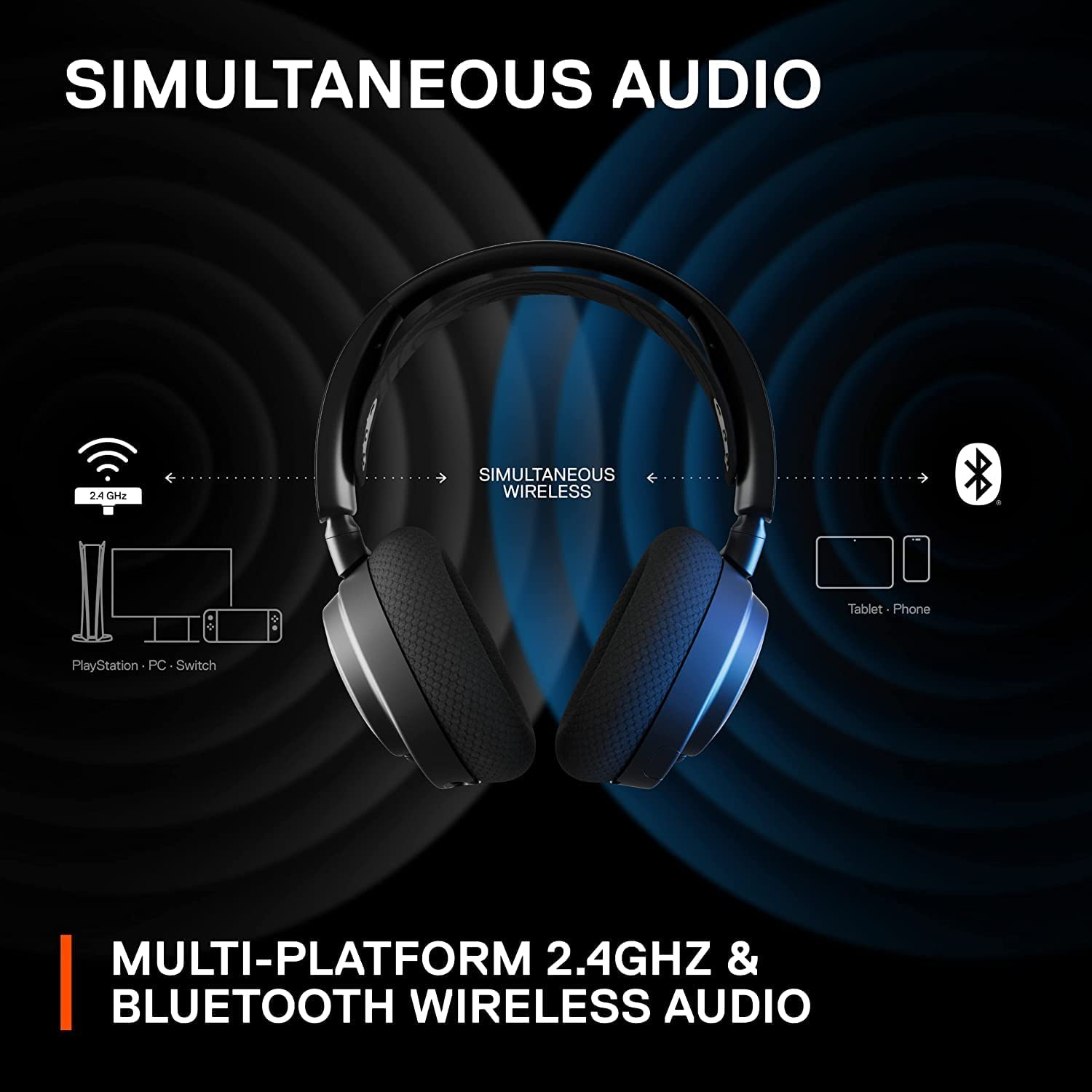 SteelSeries Arctis Nova 7 Wireless Gaming Headset