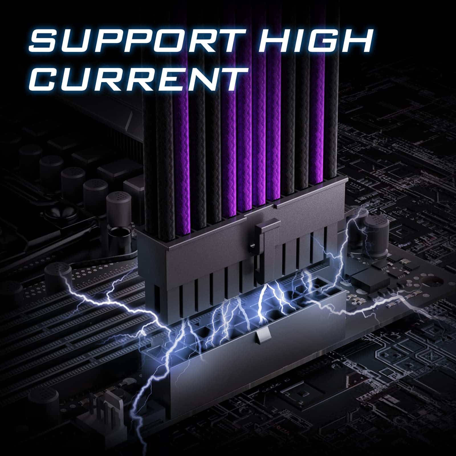 FormulaMod Premium Sleeved Power Supply Extension Cable Kit Universal