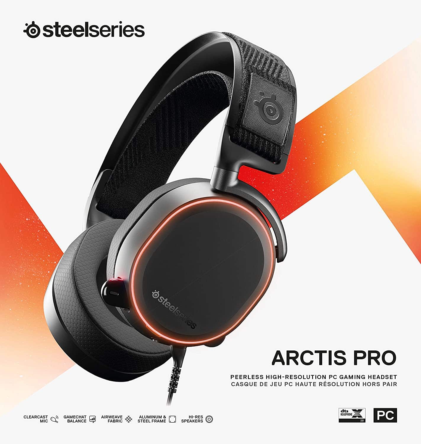SteelSeries Arctis Pro High Fidelity Gaming Headset &#8211; Hi-Res Drivers