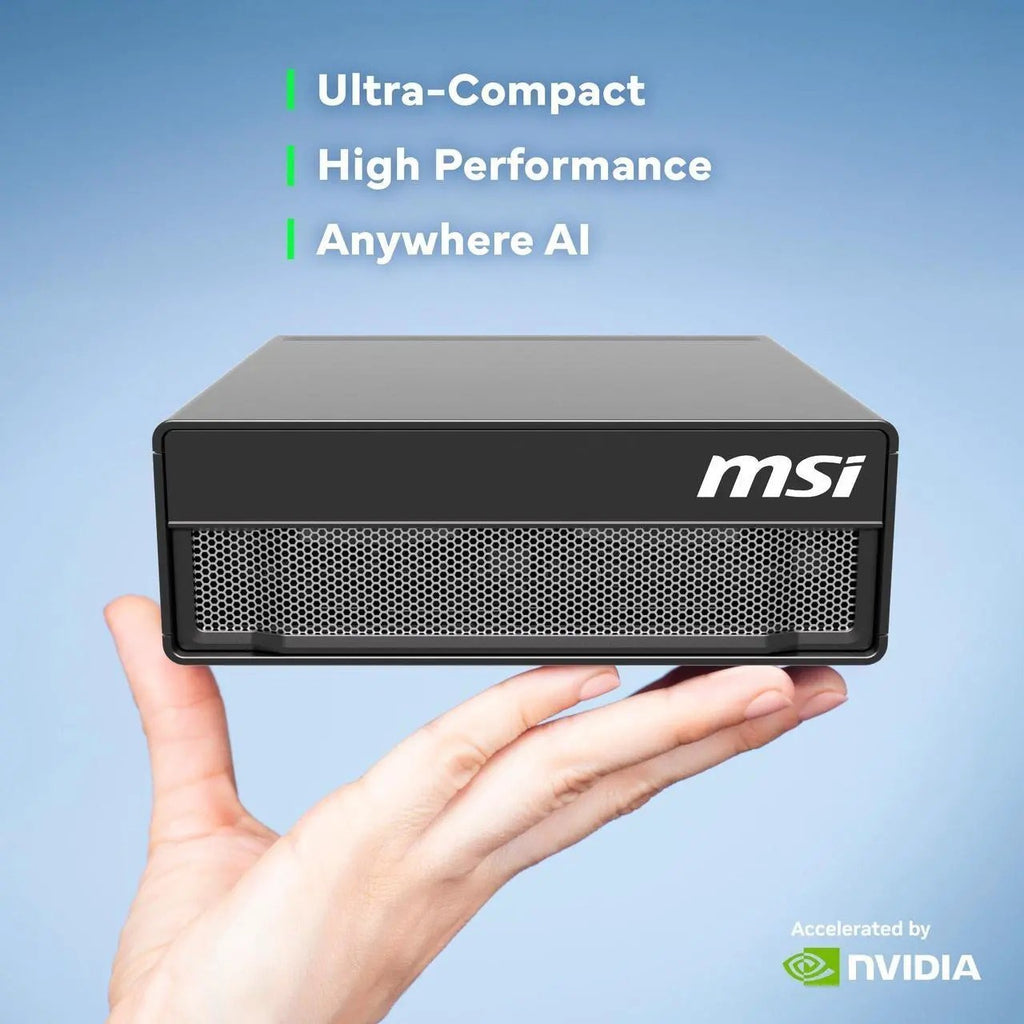 MSI EdgeXpert-11SUS Compact Desktop AI Supercomputer Powered by NVIDIA GB10 Grace Blackwell Superchip and NVIDIA DGX Spark In Bahrain