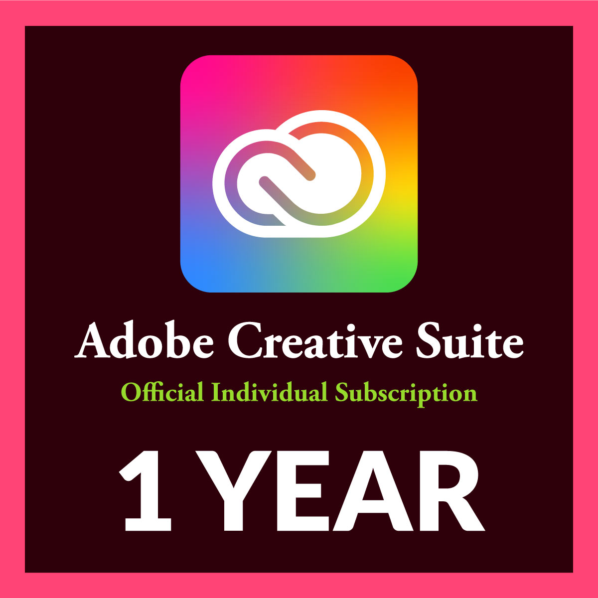 Adobe Creative Cloud — All Apps (1-Year)