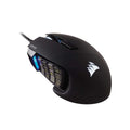 Corsair Scimitar RGB Elite, MOBA/MMO Gaming Mouse, Black, Backlit RGB LED, 18000 DPI, Optical CORSAIR mouse  Gamers Point
