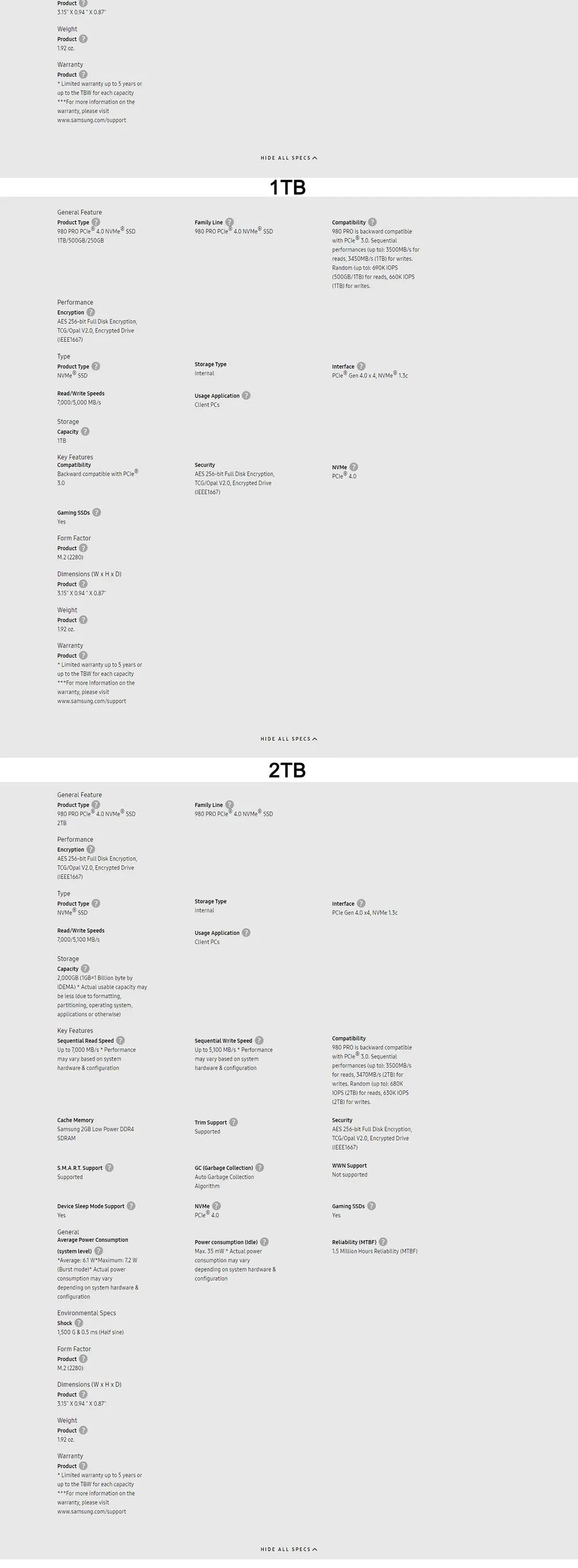 SAMSUNG SSD M2 Nvme 500GB 990 PRO 250GB Internal Solid State Drive 980 1TB hdd Hard Disk 980 PRO M.2 970 EVO Plus 2TB For Laptop