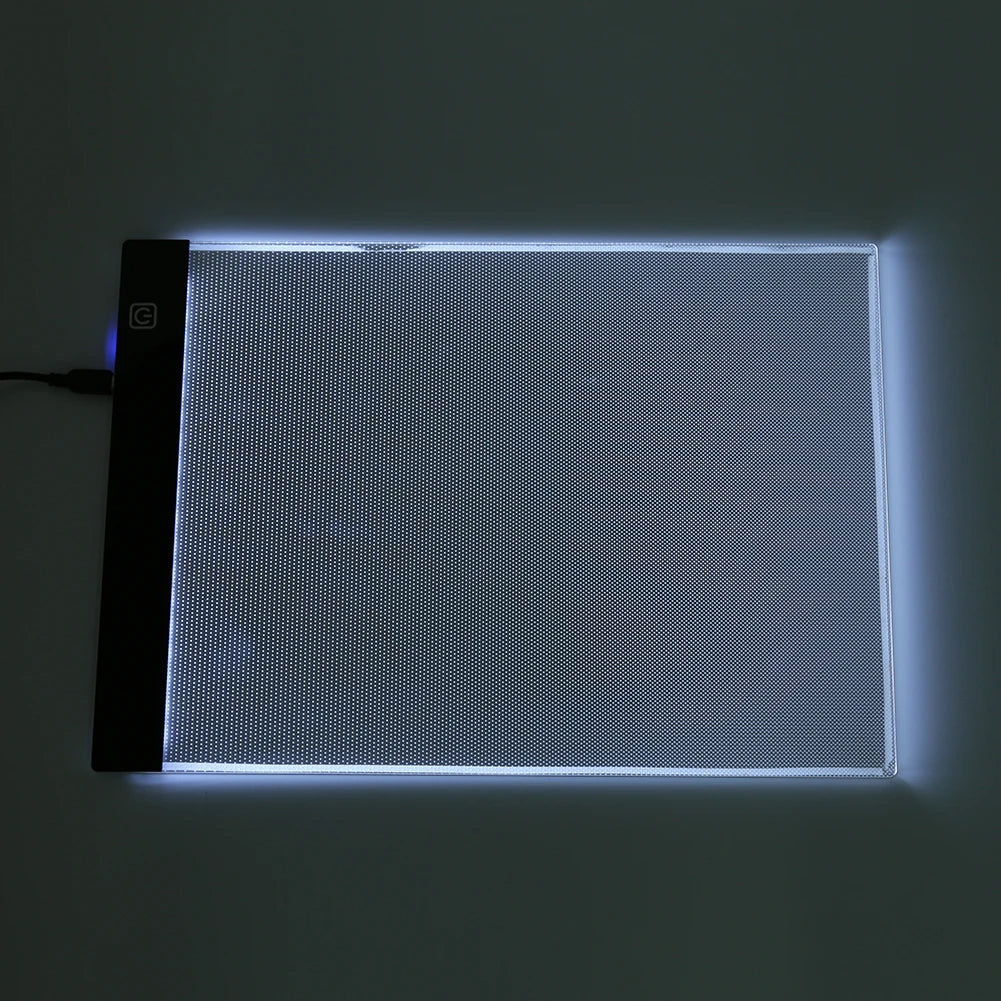 LED Graphic Tablet Writing Painting Light Box Tracing Board Copy Pads Digital Drawing Tablet Artcraft A4 Copy Table LED Board