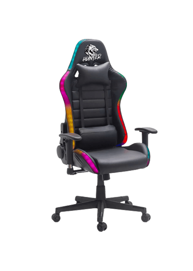 Hunter RGB Series Gaming Chair V1 Leather |Bahrain Gamers Point Accessory  Gamers Point