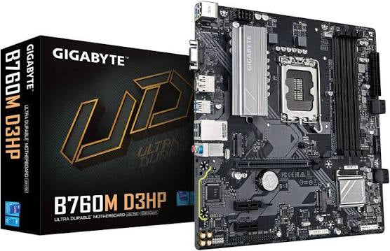 GIGABYTE B760M D3HP DDR5 Micro ATX LGA 1700 Motherboard for Intel 12th, 13th & 14th Gen GPC Gamerspoint Bahrain