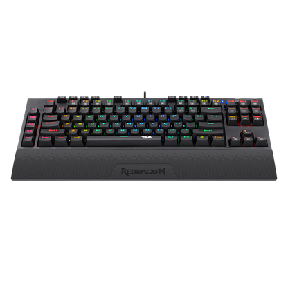 REDRAGON Vishnu K596 RGB USB Mechanical Gaming Keyboard 2.4G wireless dual mode Red Switch 87 Keys for Computer PC Laptop Gamer - bahrain Redragon Keyboards  Gamers Point