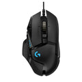 Logitech G502 HERO High Performance Wired Gaming Mouse, HERO 25K Sensor, 25,600 DPI, RGB, Adjustable Weights, 11 Programmable Buttons Logitec MOUSE  Gamers Point