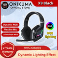 ONIKUMA X9 Gaming Headset with Mic and Noise Canceling Gaming Headphone Wired Blue Light for PS4 PS5 PC XBOX - onikuma pc gaming headset Gamers Point 15.000 