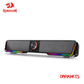 REDRAGON GS570 Darknets Support Bluetooth Wireless aux 3.5 surround RGB speakers column sound bar for computer PC loudspeakers - bahrain Redragon speakers  Gamers Point