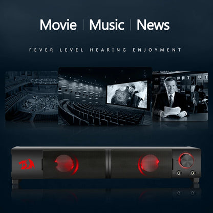 Portable Speaker Portable Speaker | Surround Sound Speakers Pc - Gs550 Aux 3.5mm - bahrain Redragon Speakers  Gamers Point