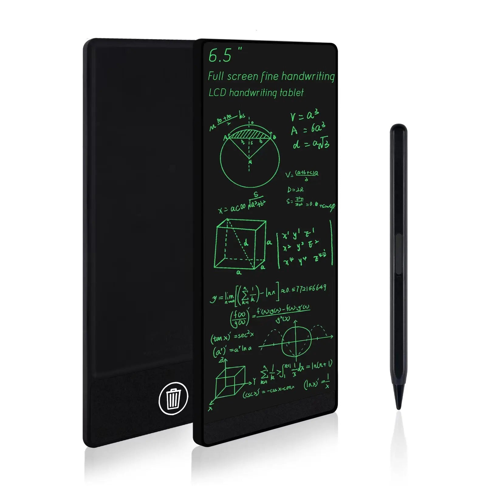 LCD Writing Tablet 6.5 Inch Doodle Board Drawing Tablet for Kids Handwriting Pad Memo Note for Home School Office Gifts