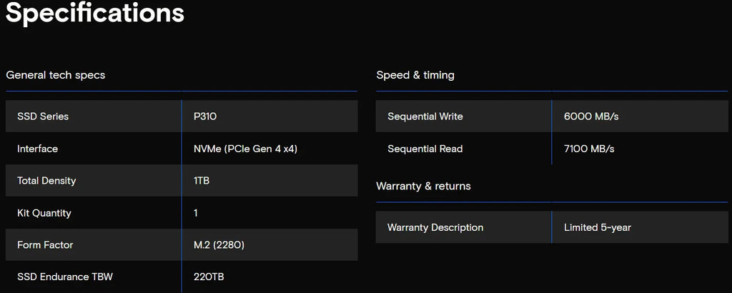 Crucial P3 Plus 1TB 2TB PCIe Gen4 NVMe M.2 SSD Internal Hard Drive(OEM Package)&Crucial NVME 2280 P310 1TB  SSD&Crucial T500 1TB